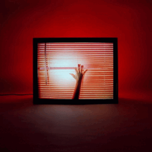 SCREEN VIOLENCE (TRANSPARENT RED)